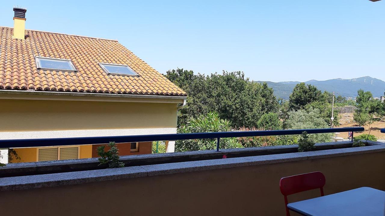 Apartamento Con Piscina En Portosín Exterior foto