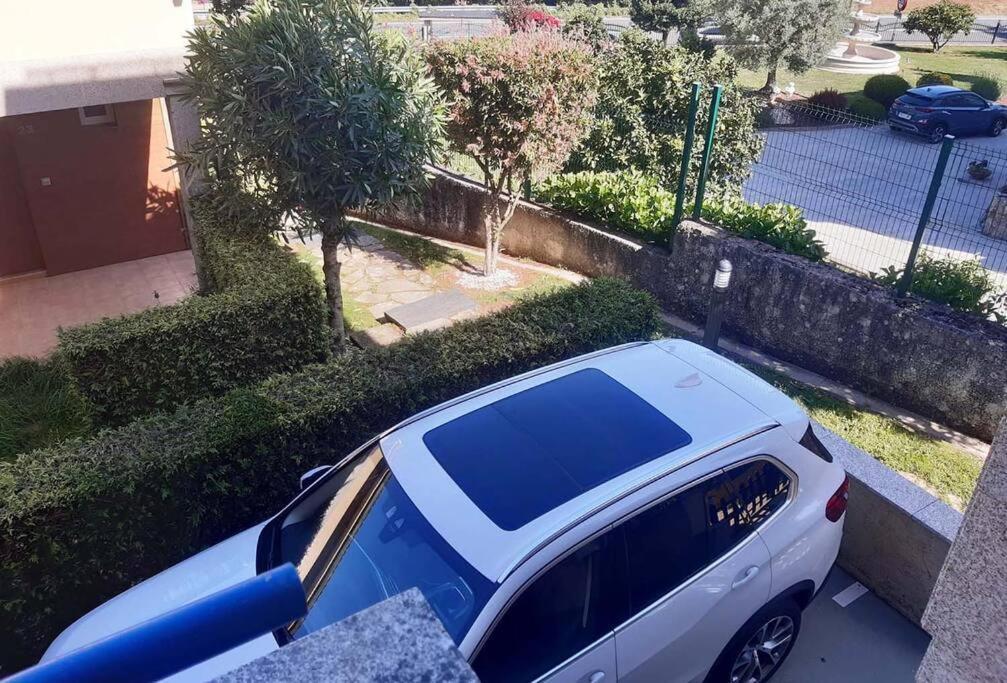 Apartamento Con Piscina En Portosín Exterior foto