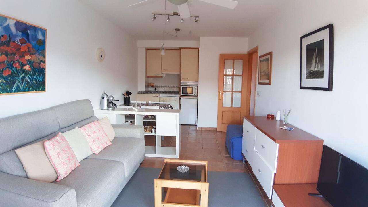 Apartamento Con Piscina En Portosín Exterior foto